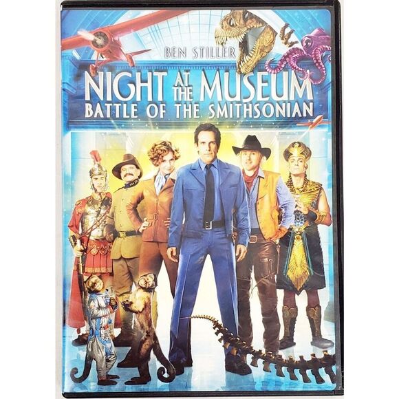 Night at the Museum: Battle of the Smithsonian (DVD, 2009) – Ben Stiller, Robin - Picture 1 of 3
